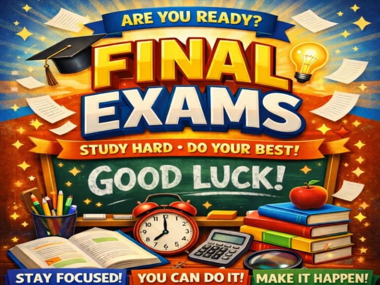 Materials Included in the Final Assessment 2nd Term