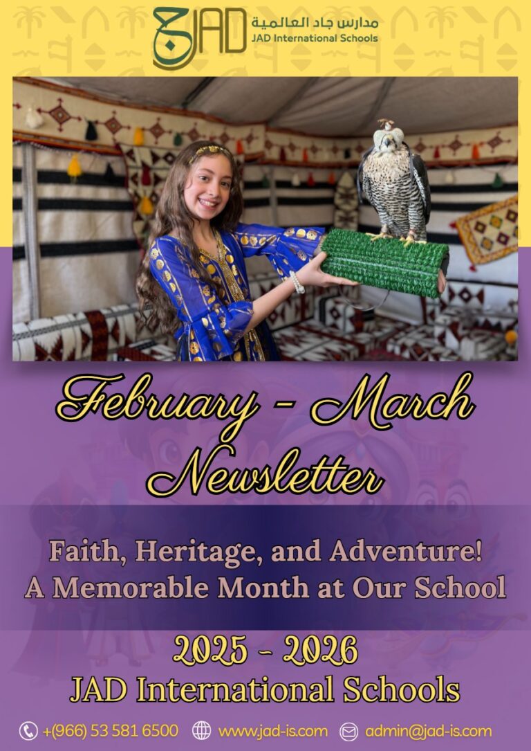 Cover of February – March’s Newsletter