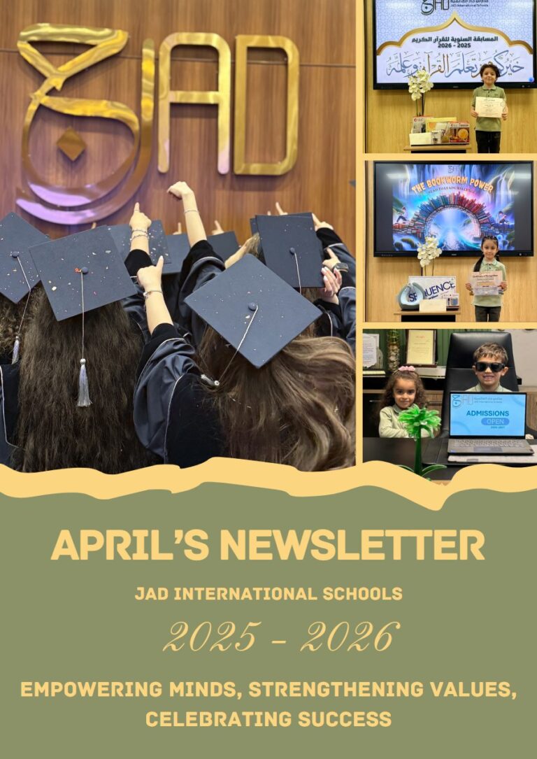 Cover of April Newsletter