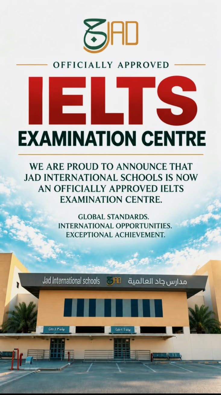 JAD International Schools is now an officially IELTS Examination Centre.